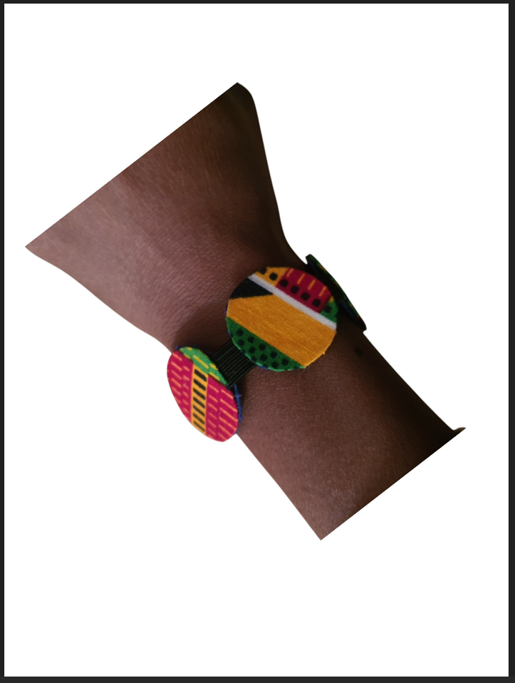 Armband aus Wax Stoff