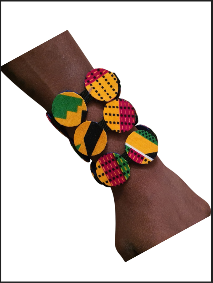 Armband aus Wax Stoff
