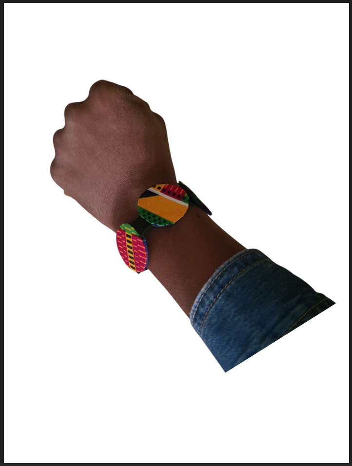 Armband aus Wax Stoff
